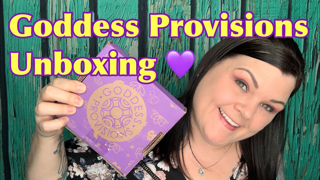 Goddess Provisions April Unboxing // AWESOME Spiritual Box 💜