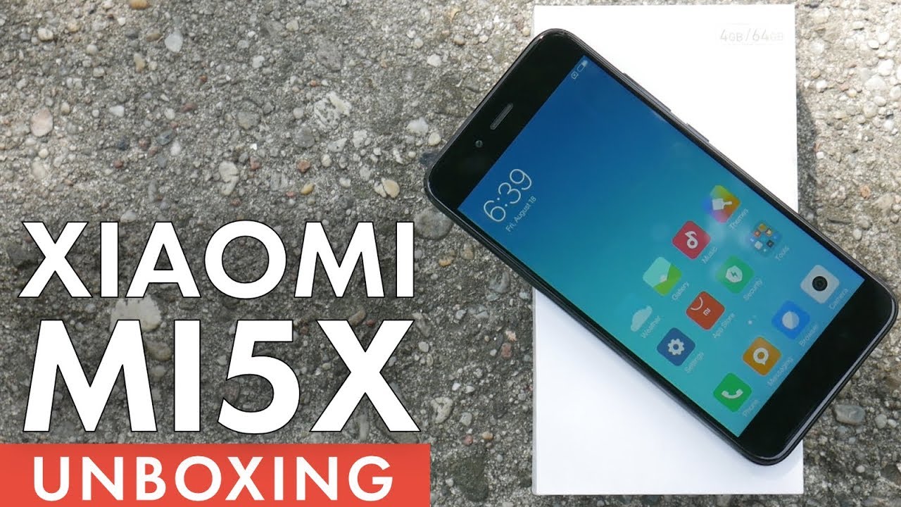 Xiaomi Mi 5X - unboxing, rozpakowanie PL