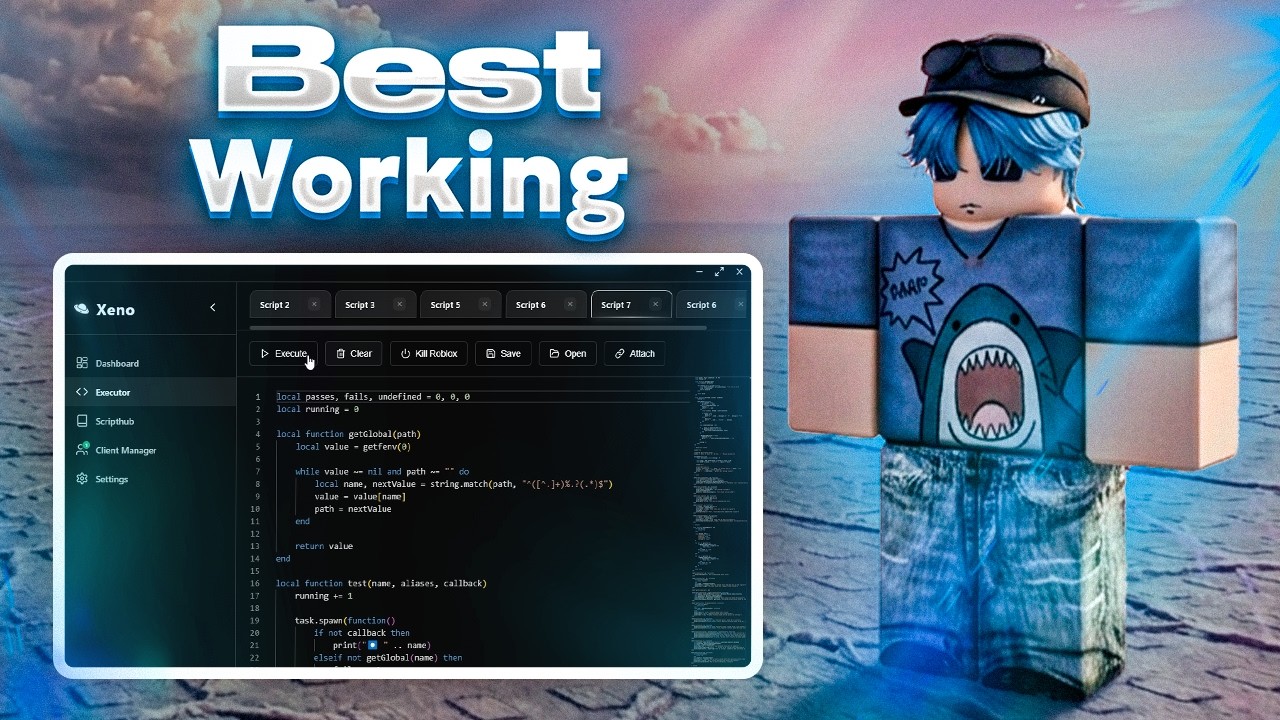 Roblox Executor XENO Free, No Key & Scripthub Working Exploit 2026 [100% UNC]