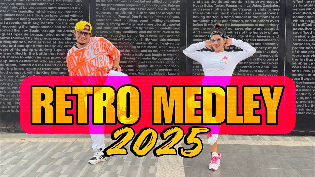 RETRO MEDLEY 2025 ( Dj Romar Remix ) Dance workout l Zumba