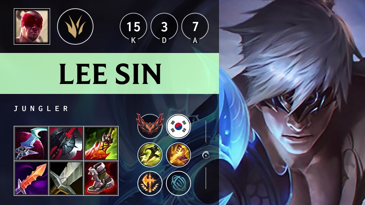 Lee Sin Jungle vs Bel'Veth - KR Grandmaster Patch 25.08