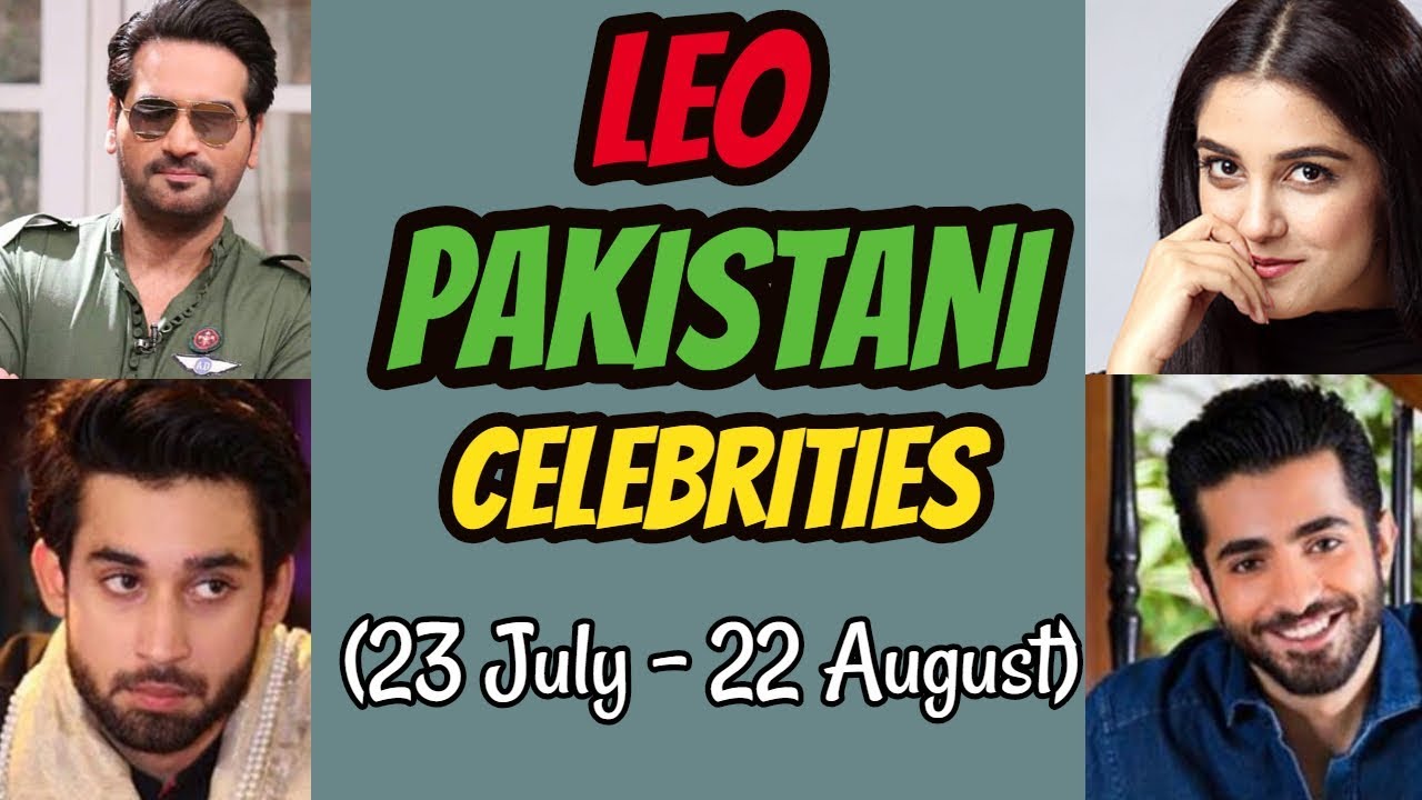Famous Leo Horoscope Stars in Pakistan - Burj Asad Horoscope in Urdu Today 2019