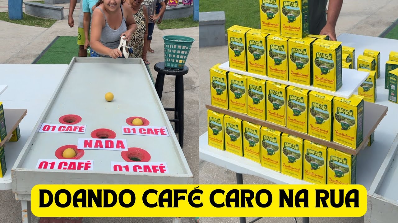 DESAFIO DO CAFÉ : ACERTE A BOLA E GANHE O CAFÉ MAIS CARO DO MERCADO