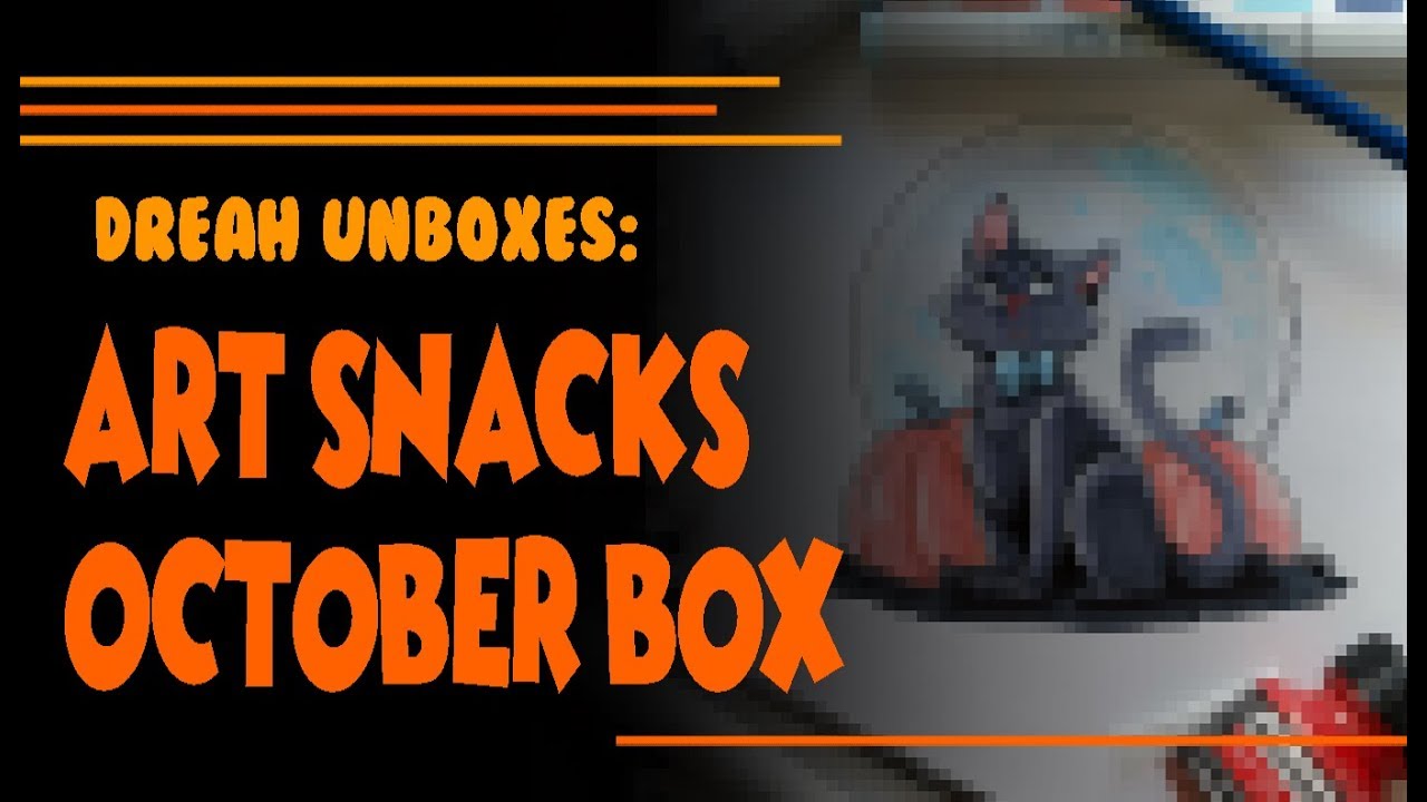 Art Snacks October Box Unboxing
