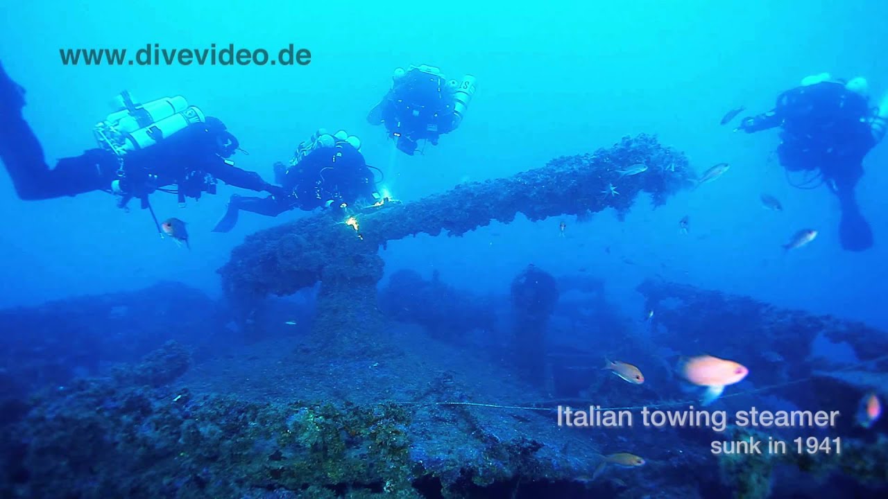Diving at Vis Island (Croatia)