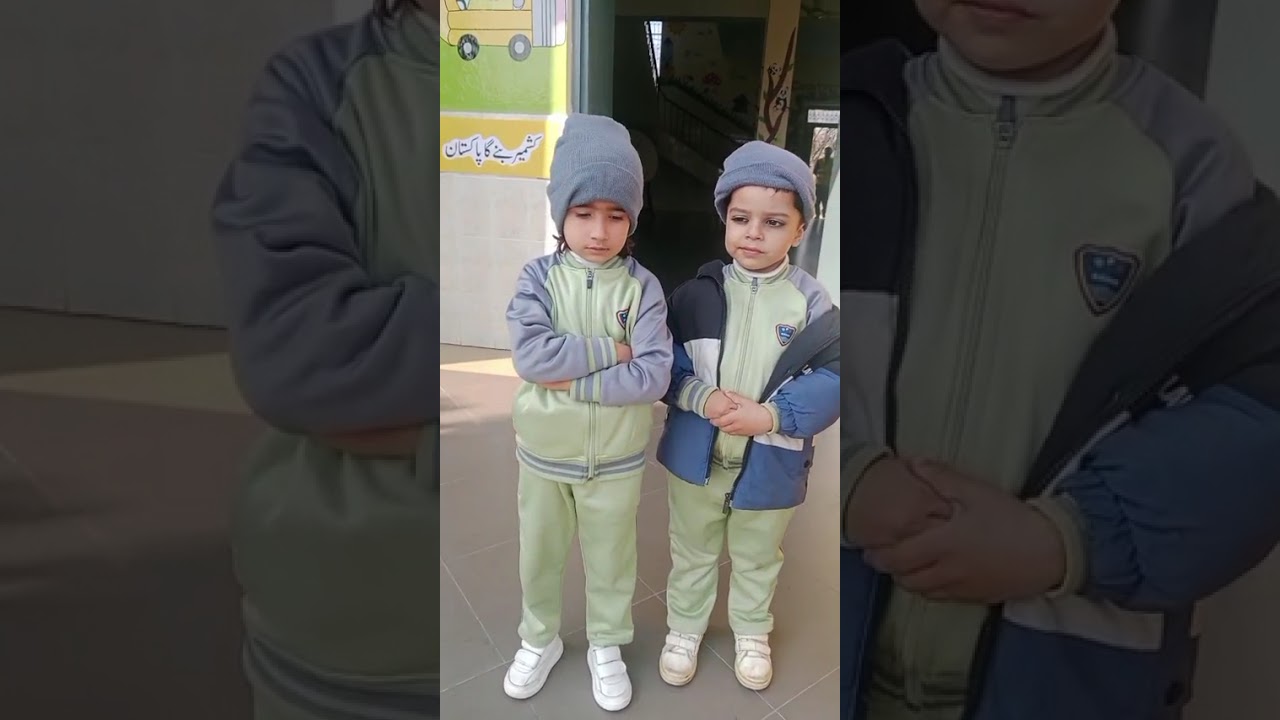 Cute assembly program by little kids