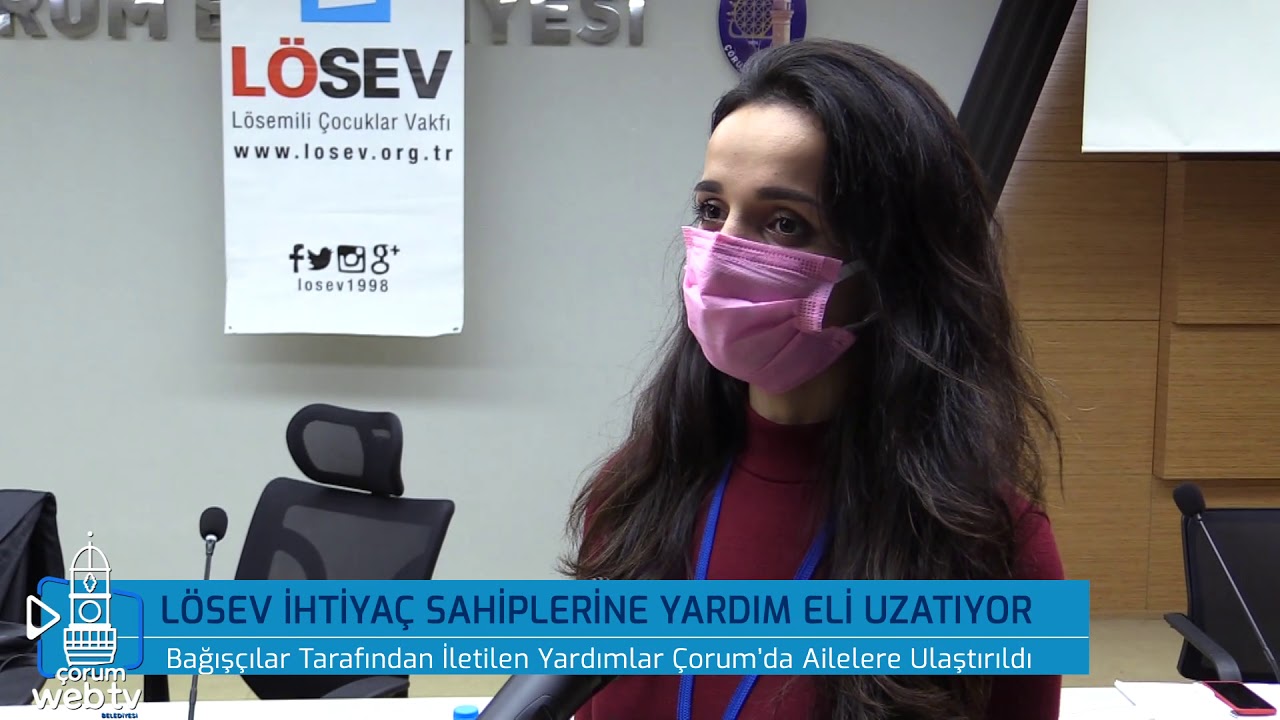LÖSEV İHTİYAÇ SAHİPLERİNE YARDIM ELİ UZATIYOR