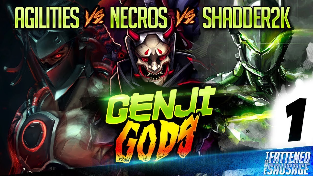 Shadder2k vs Agilities vs Necros - GENJI GODS MONTAGE #1
