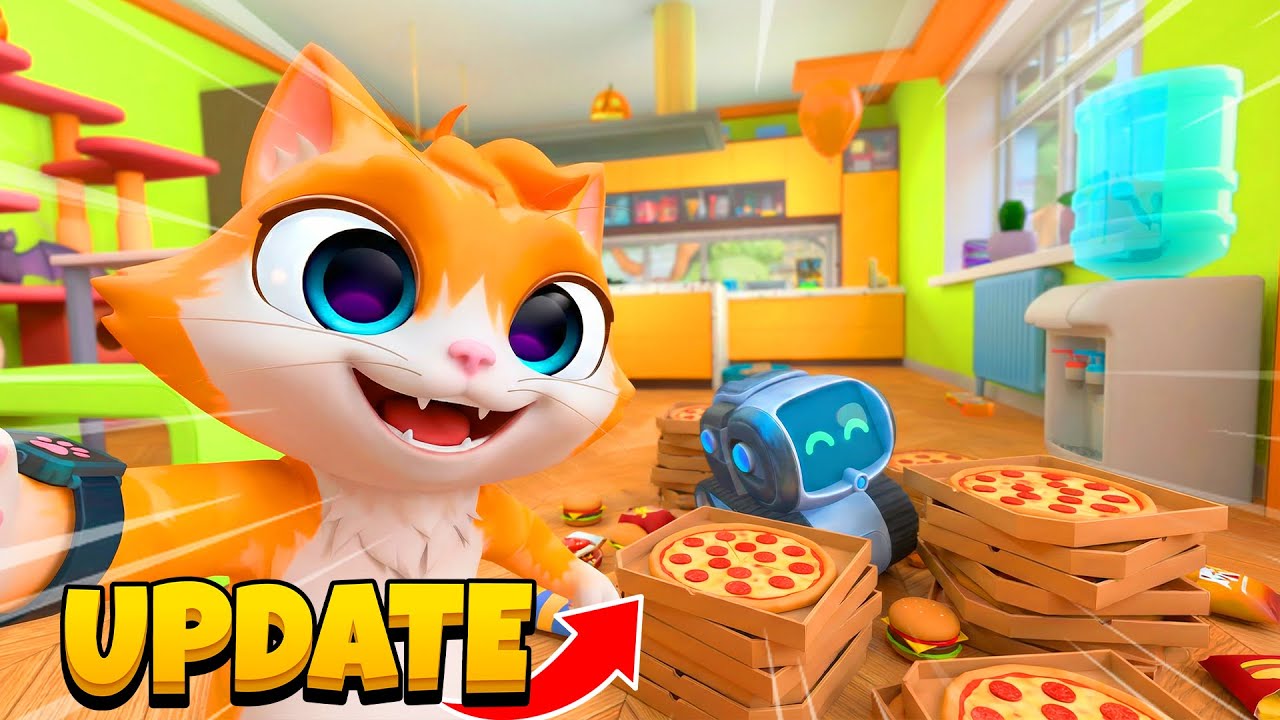 BEBOP Got a FOOD UPDATE in I AM CAT VR!
