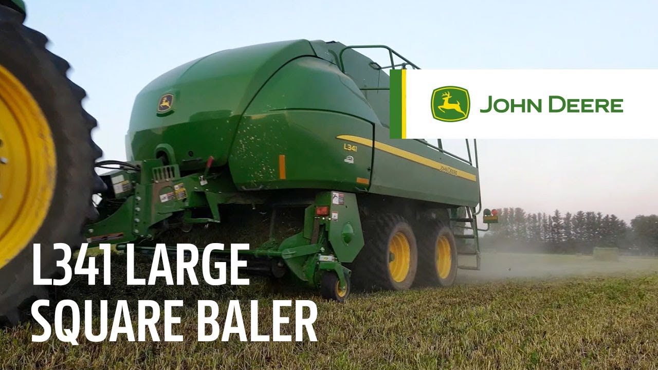 First Impression of the L341 Large Square Baler | John Deere