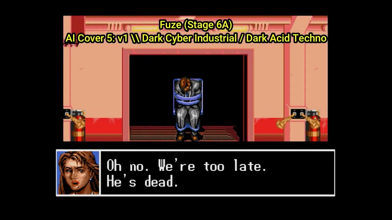 Streets Of Rage 3 - Fuze (Stage 6A) [AI Cover 5: v1] \\ Dark Cyber Industrial / Dark Acid Techno