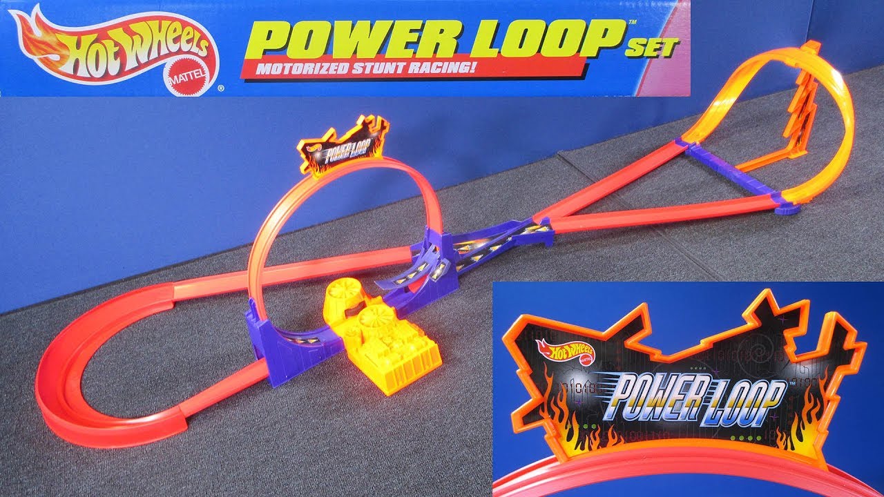 Распаковка набора Hot Wheels Power Loop 1994 года от RaceGrooves