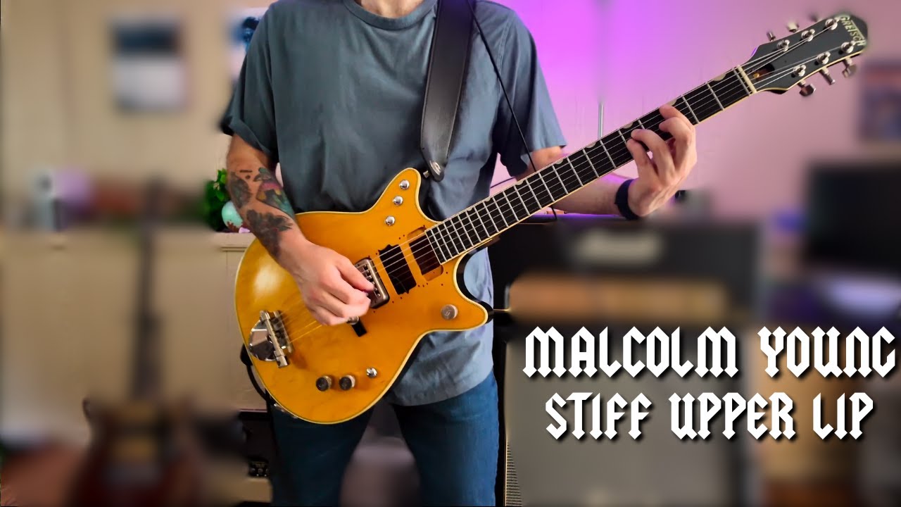 Malcolm Young's Rhythm on Stiff Upper Lip