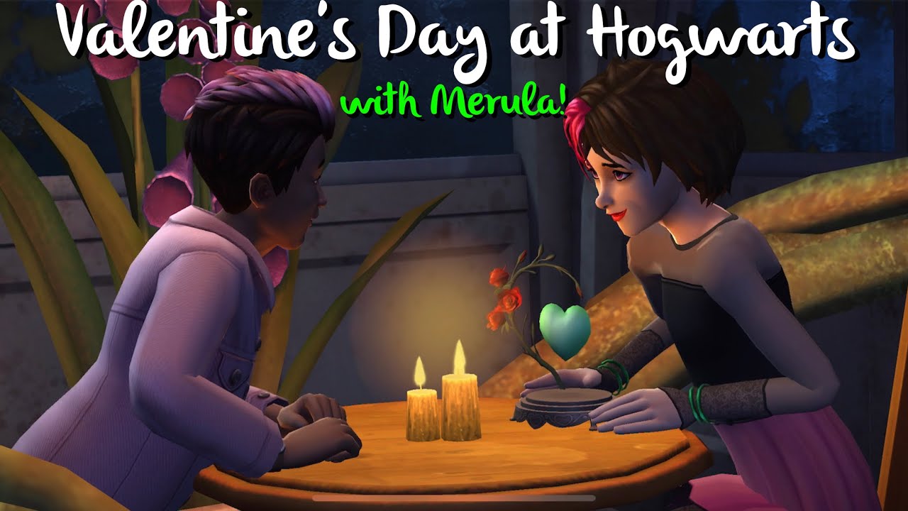 Valentine's Day at Hogwarts complete sidequest (with Merula Snyde)