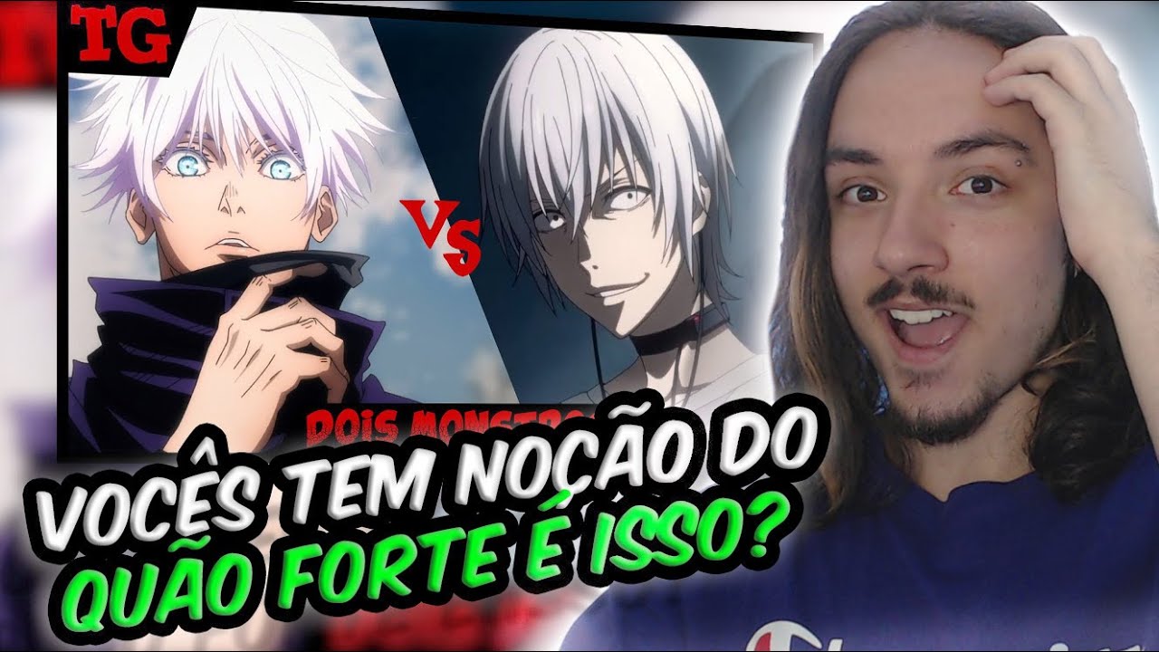 (O CARA FAZ TUDO!) REAGINDO a Gojo vs Accelerator | Quem Ganha? | REACT | NaiReact