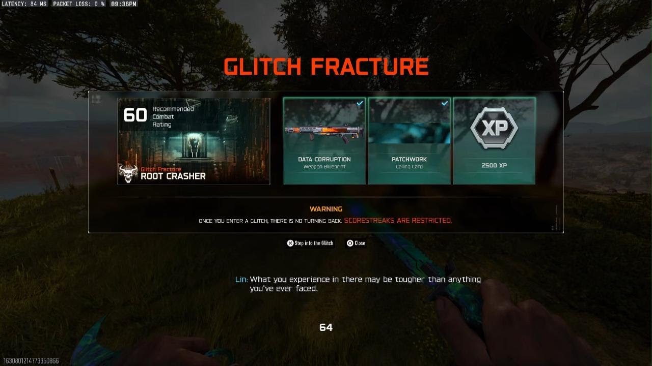 Endgame Glitch Fracture Solo