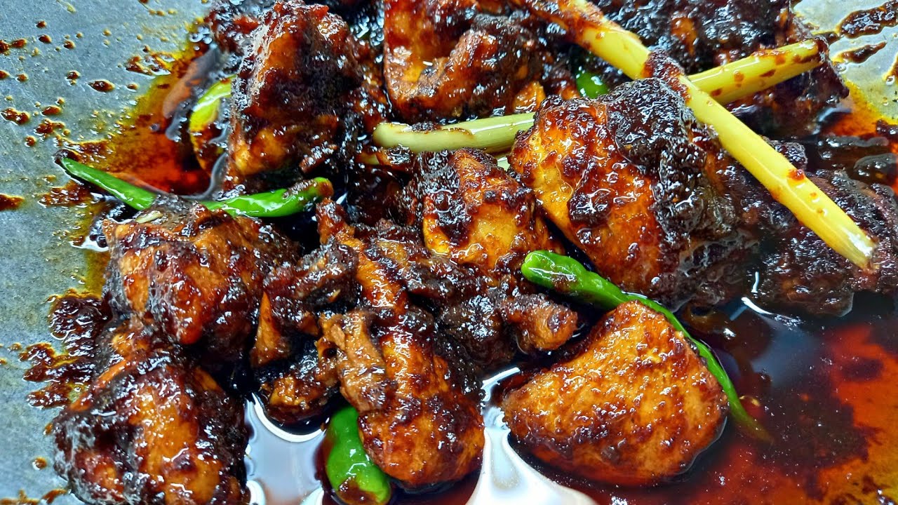 Sambal Ayam Kicap | Lauk Yang Tersangat Padu