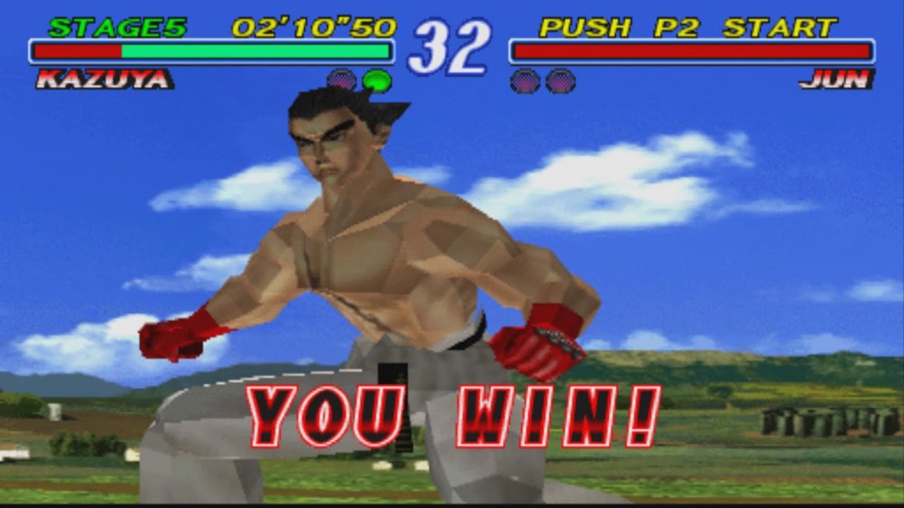 Tekken 2 Arcade Mode - Kazuya Mishima