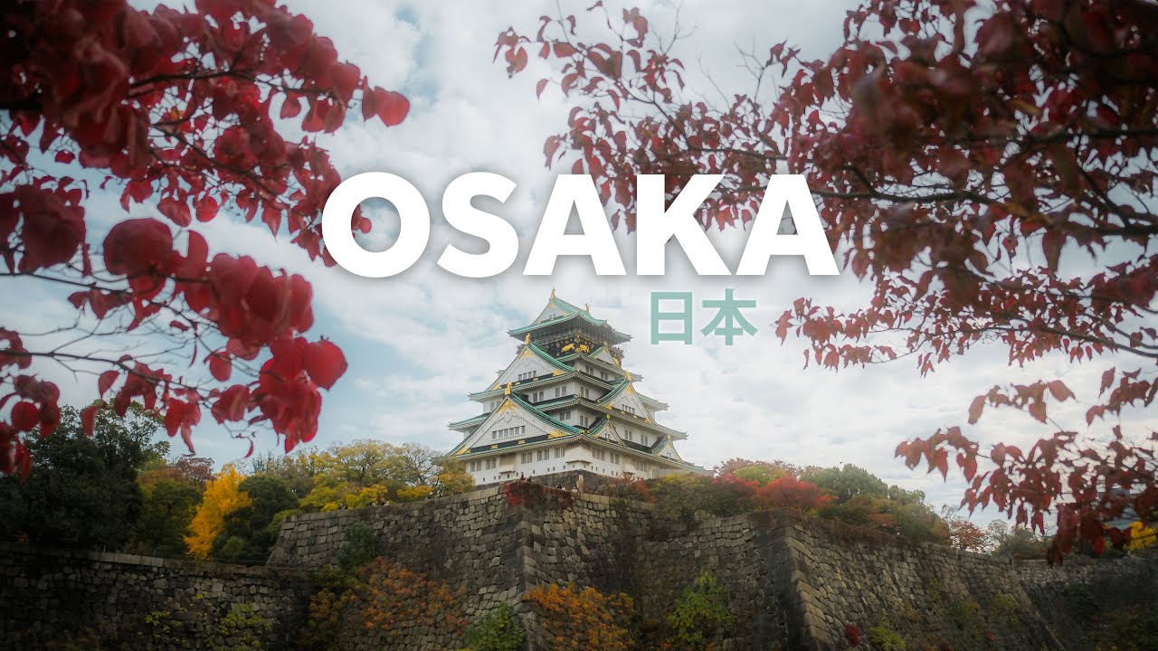 First Time Visiting OSAKA 🇯🇵 | Osaka Castle & Shinsekai