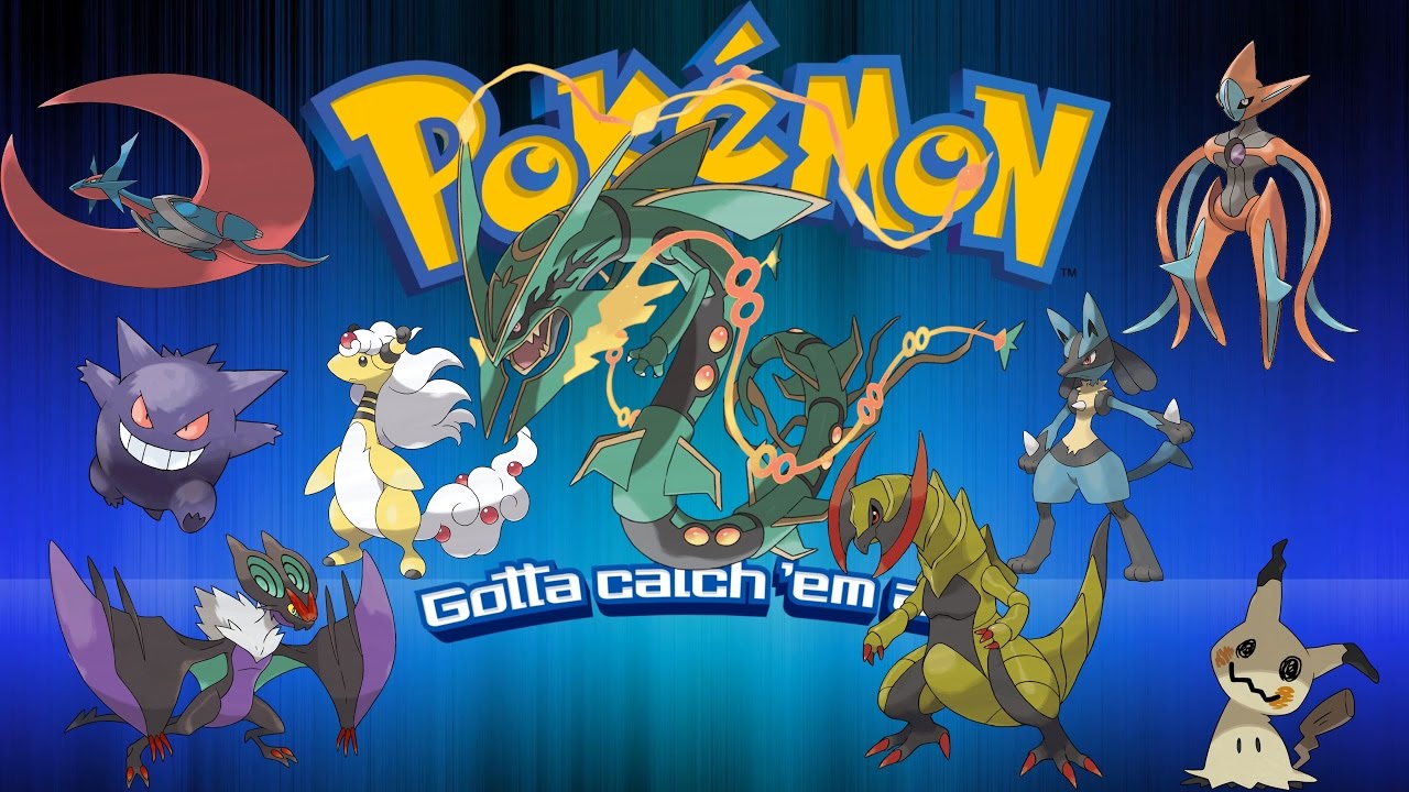 All 802 Pokemon (Generations 1-7) [OUTDATED]