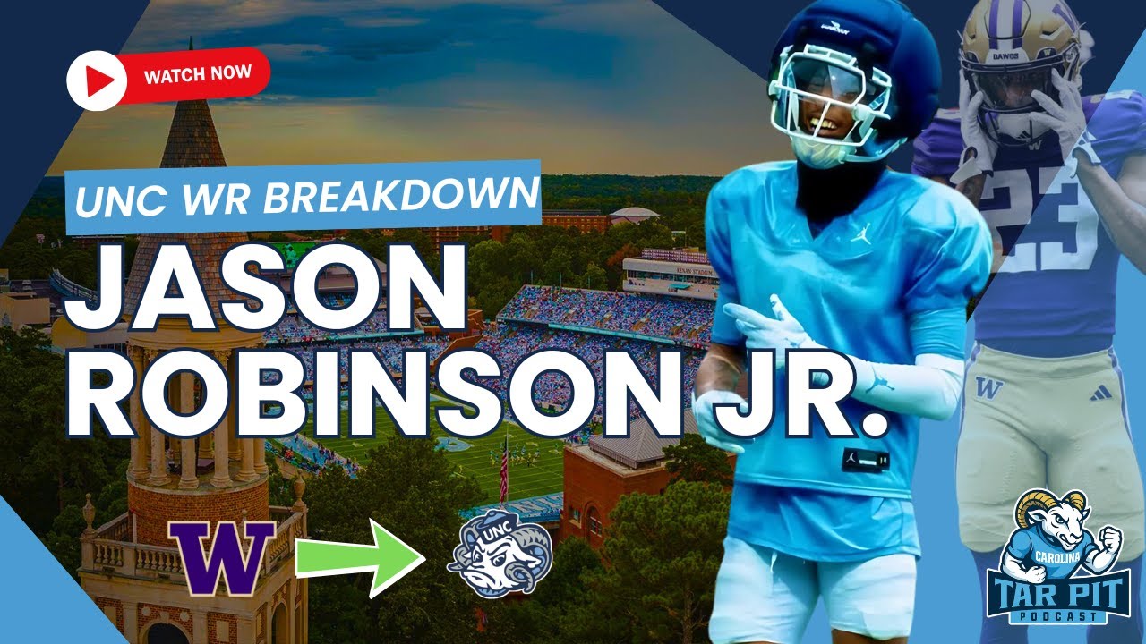 Part Seven: Jason Robinson Jr. | Breaking Down the UNC Wide Receiver Room