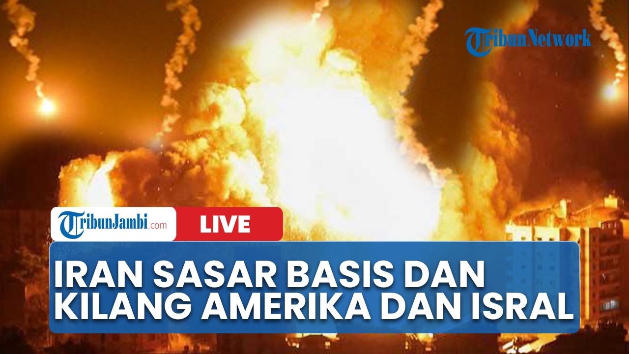 🔴Update Terbaru Serangan Iran, Kini Incar Basis dan Kilang AS dan Israel