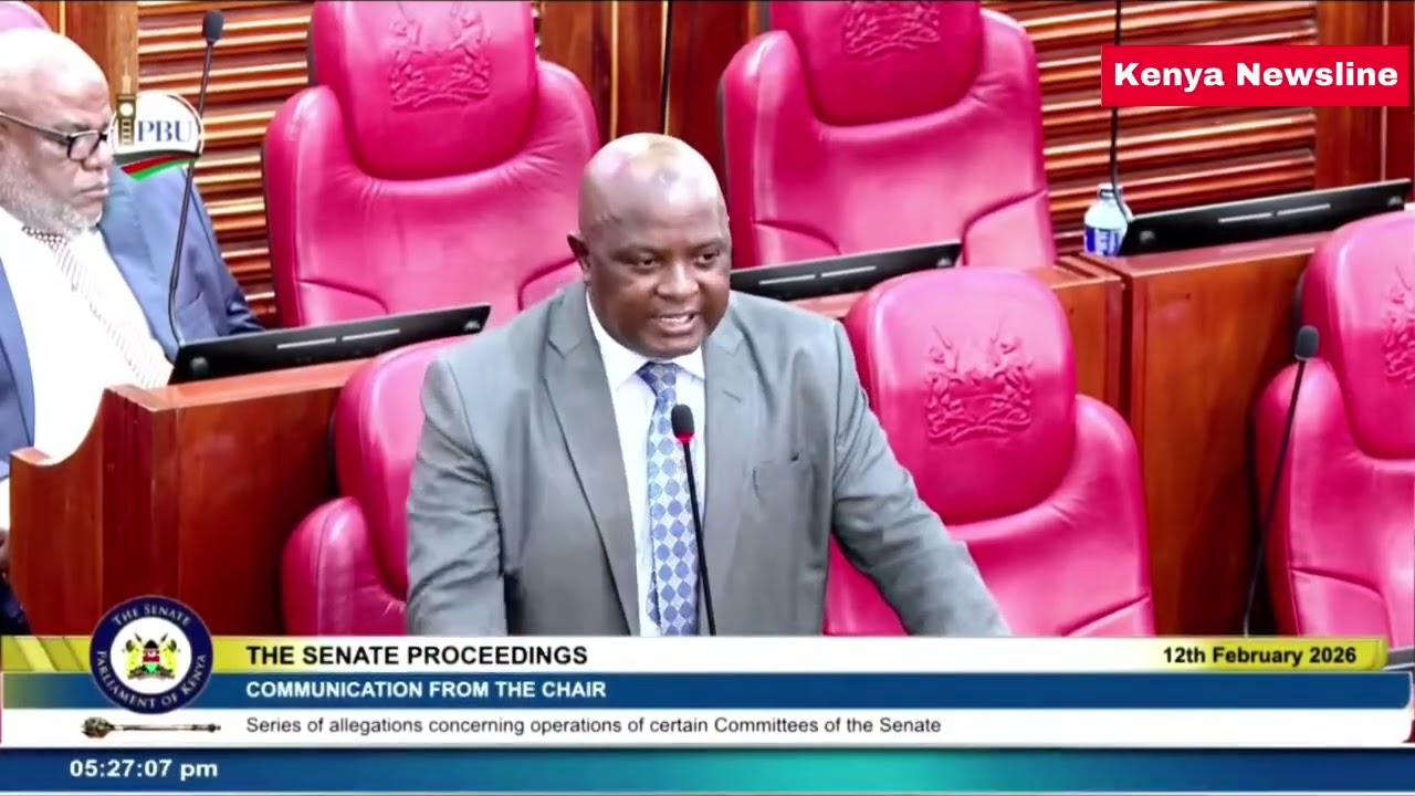 THEY'RE COMPLAINING BECAUSE WE'RE STOPPING THEM FROM STEALING.Sen.Osotsi drills governors helplessly