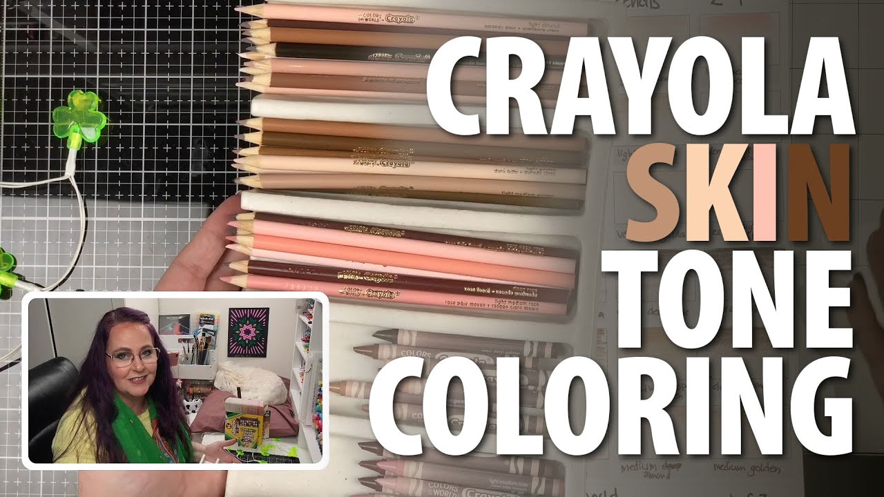 CRAYOLA Colors of the World - Can you REALLY Color Skin Tones with These Budget Tools?