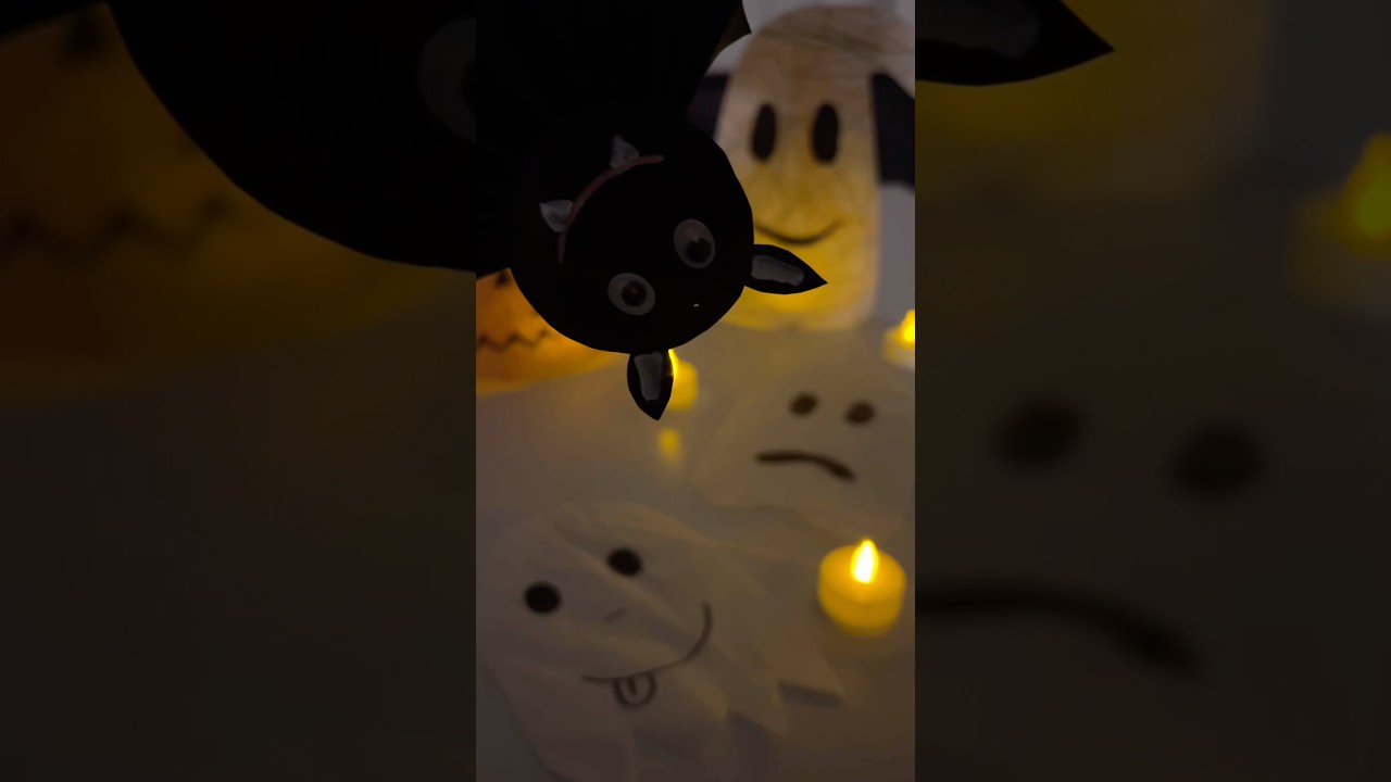 Tonpapier Fledermäuse 🦇 
