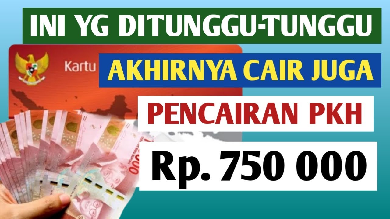 Alhamdulillah yang ditunggu-tunggu akhirnya cair juga cek ATM merah putih pencairan PKH 750000
