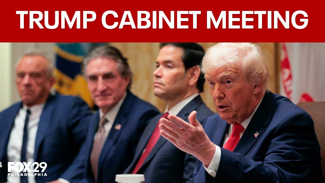 Trump holds cabinet meeting: Dec. 2, 2025