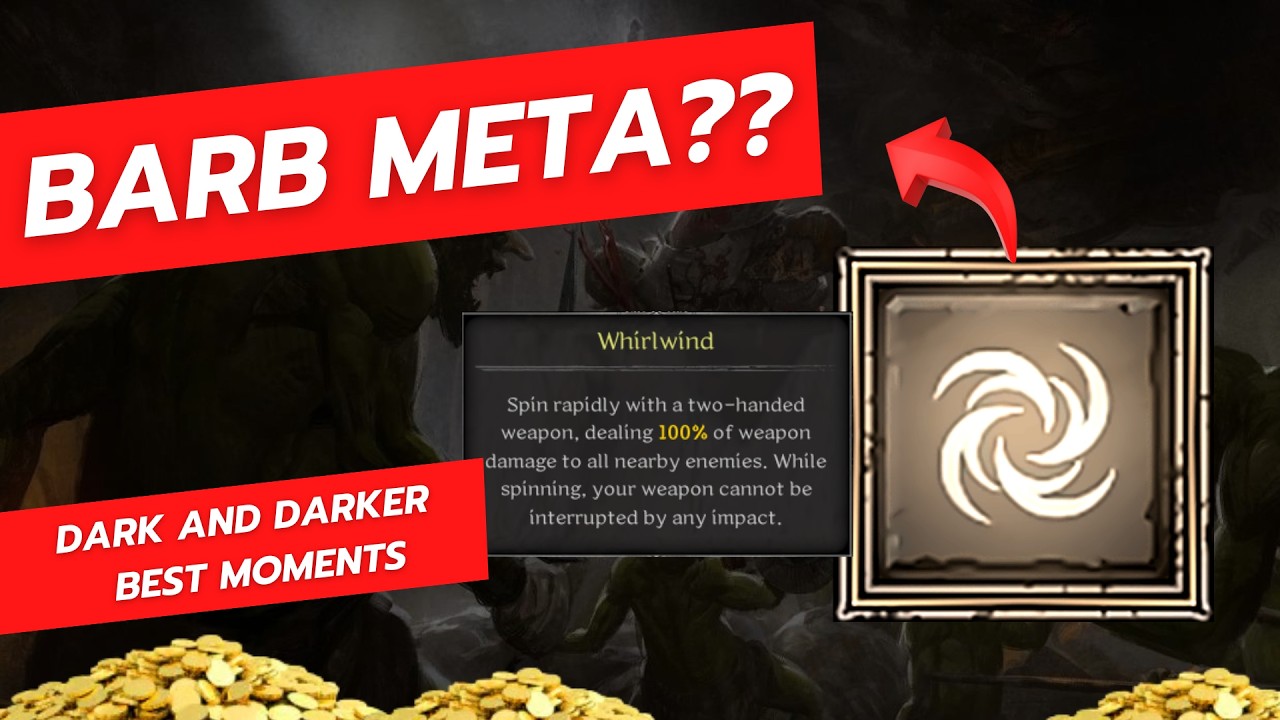 BARB META?? - Dark and Darker Highlights 96