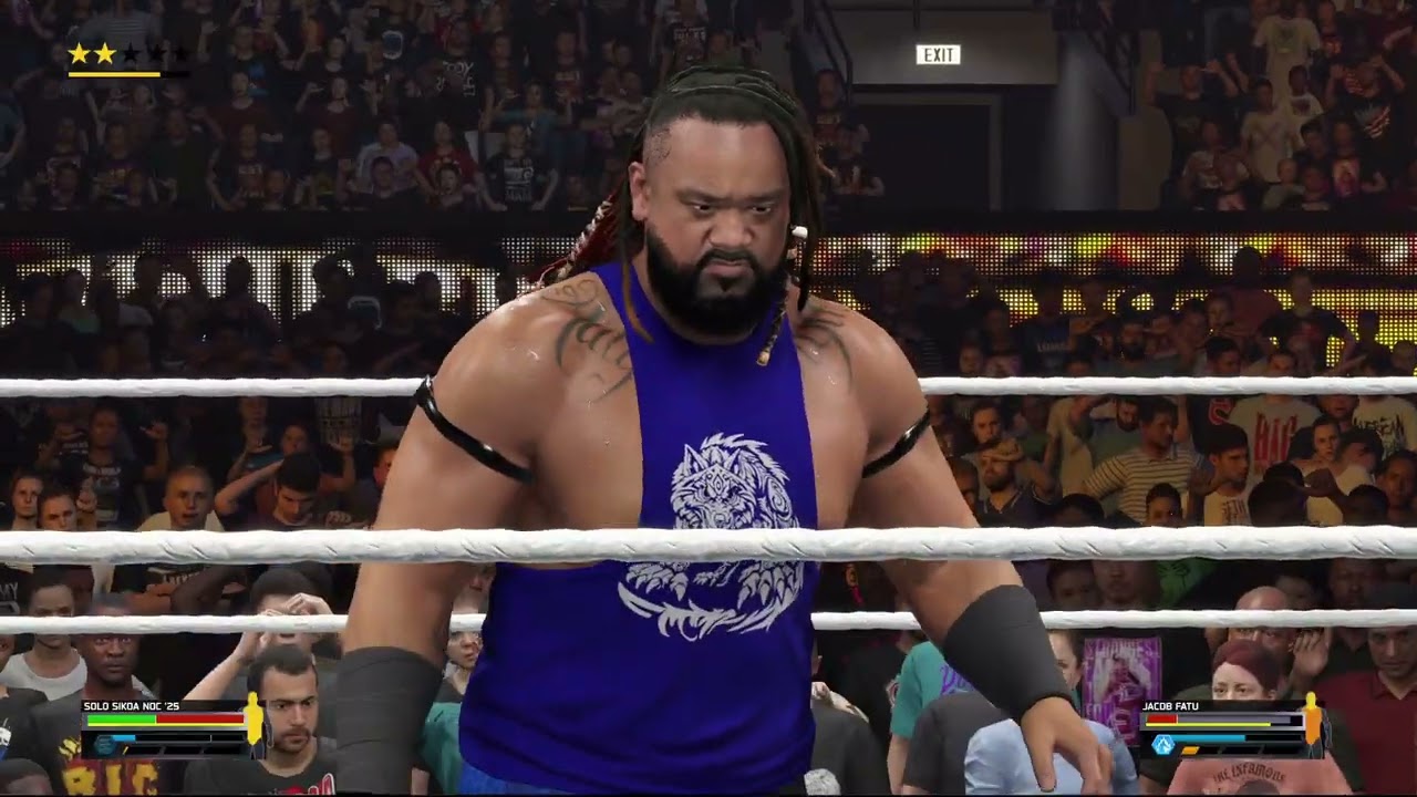 WWE 2K25 - NOC | Part 4 | Solo Sikoa Vs Jacob Fatu united states Championship