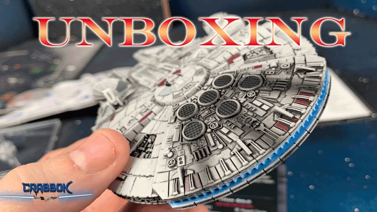 X-Wing Wave 4 Millennium Falcon (YT-1300) Unboxing and Review