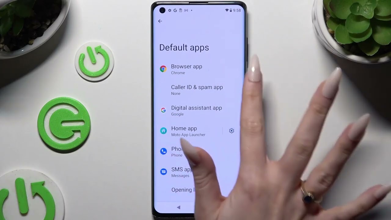 MOTOROLA Edge Plus 2022 – Come cambiare le app predefinite