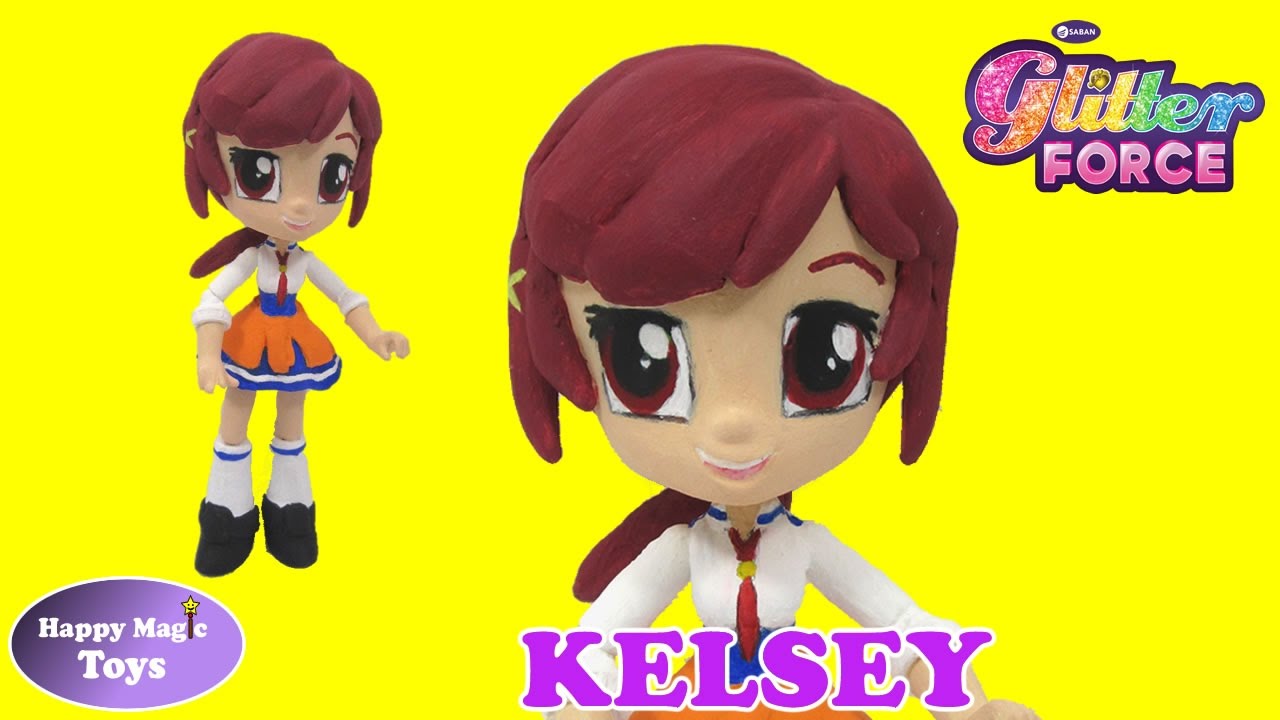 CUSTOM Glitter Force Kelsey Equestria Girls MLP Happy Magic Toys