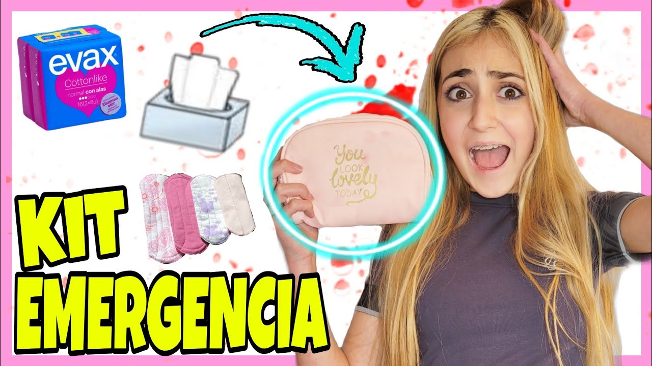 KIT DE SUPERVIVENCIA PARA LA REGLA 🩸 TIPS PARA EL PERIODO ¿QUÉ LLEVO EN MI NECESER?