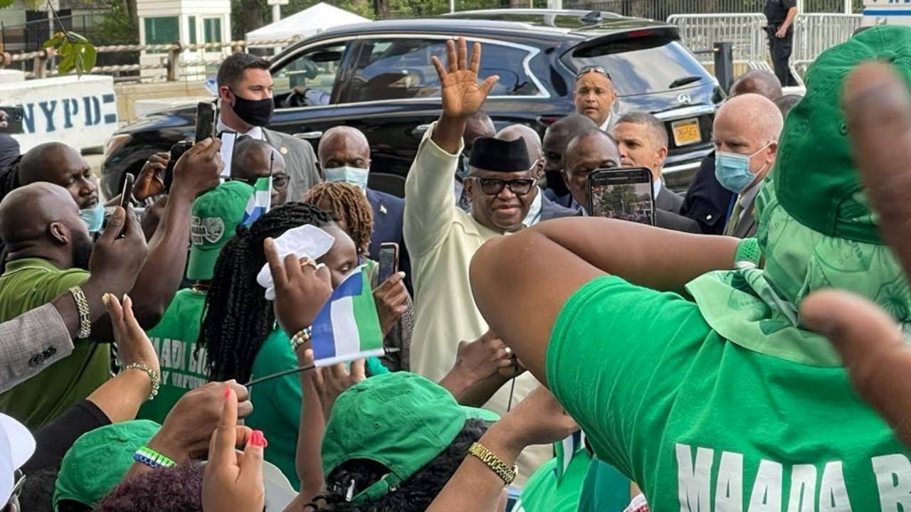 President Bio And First Lady Fatima Bio In New York