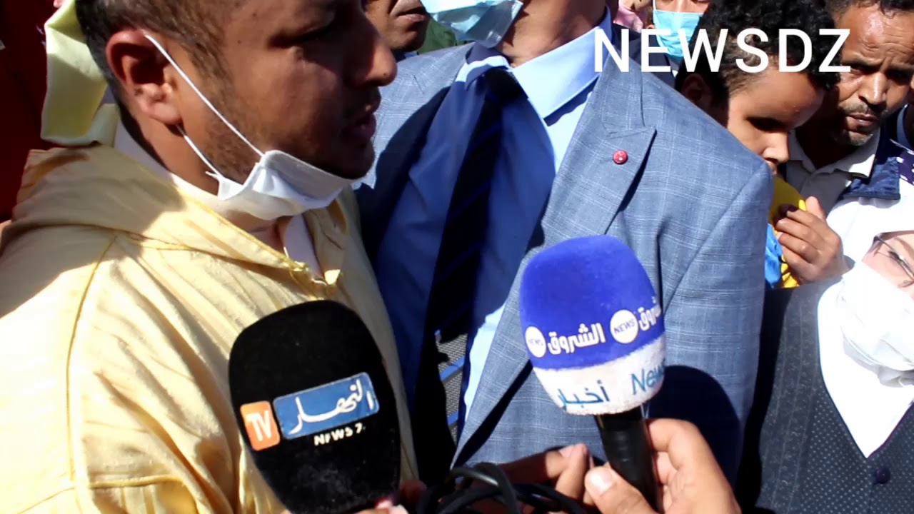 غليزان : الوالي يستمع لإنشغال  امام مسجد سيدي سعادة حول العيادة المتعددة الخدمات.