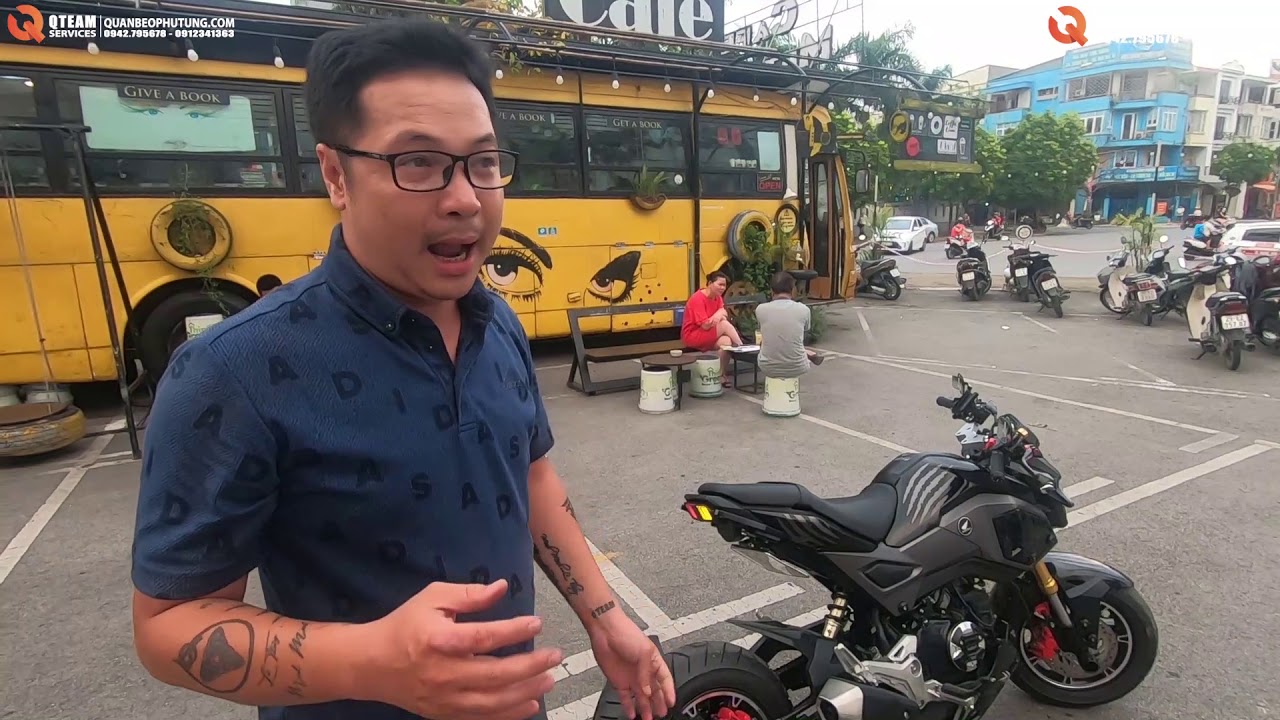 Honda MSX 125 Siêu Xe Côn Dành cho Con gái. Honda MSX 125 Độ Nhẹ Nhàng, Đẹp Đầy Cá Tính Với 10 Triệu