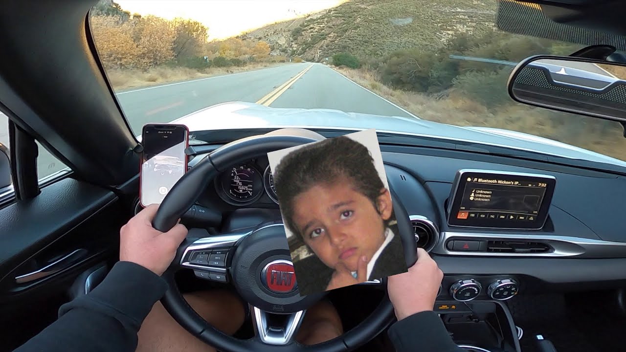 2019 Fiat 124 Spider (Manual) - POV Canyon Drive