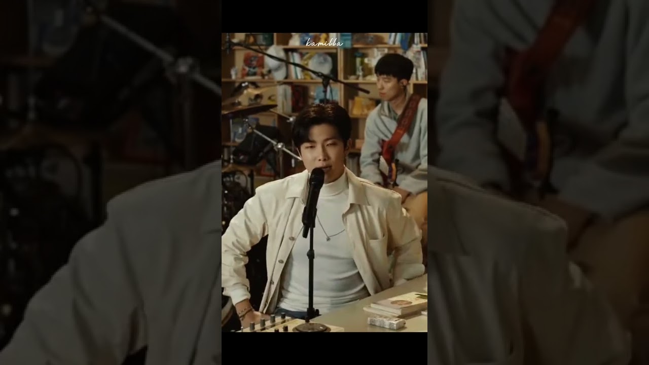 RM TINY DESK CONCERT, INDIGO with a live band. // 