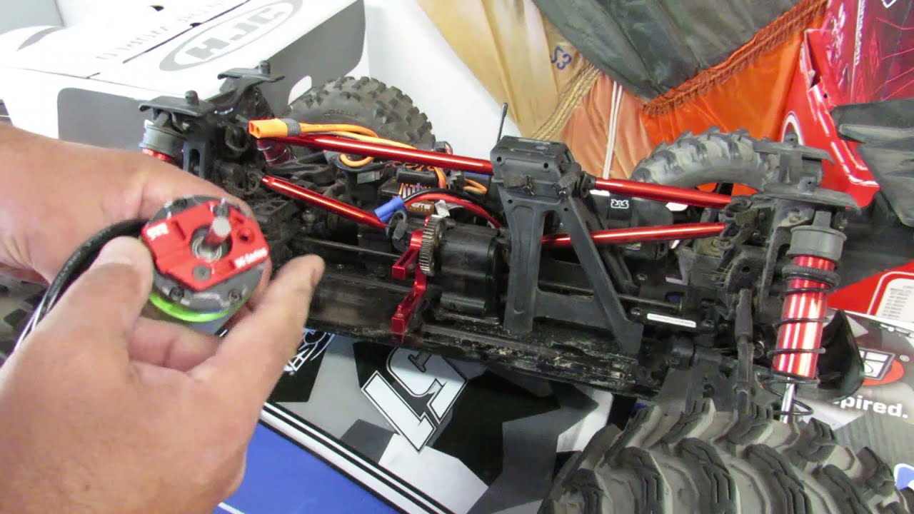HOW TO INSTALL (pt1) 1/5TH SCALE CASTLE MOTOR 1100KV INTO 1/5TH SCALE ARRMA OUTCAST - PART 1