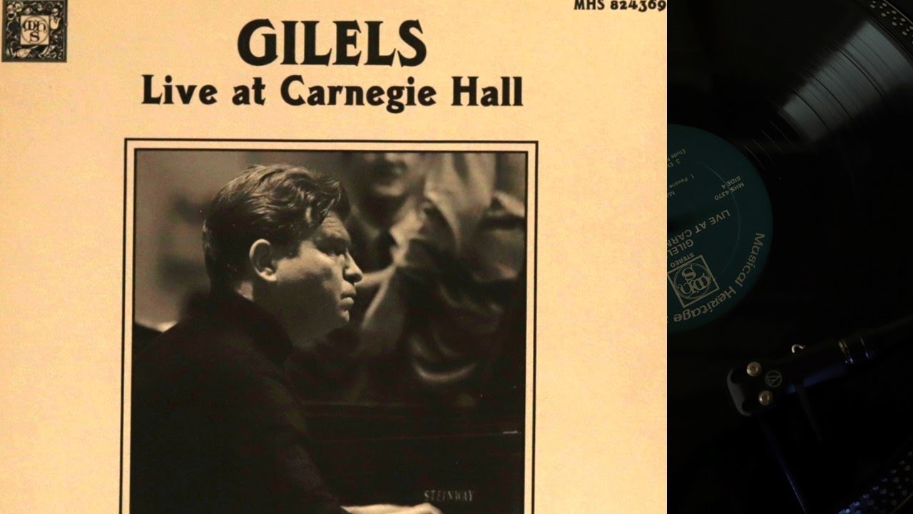 [LP] Gilels - Live At Carnegie Hall (side D)