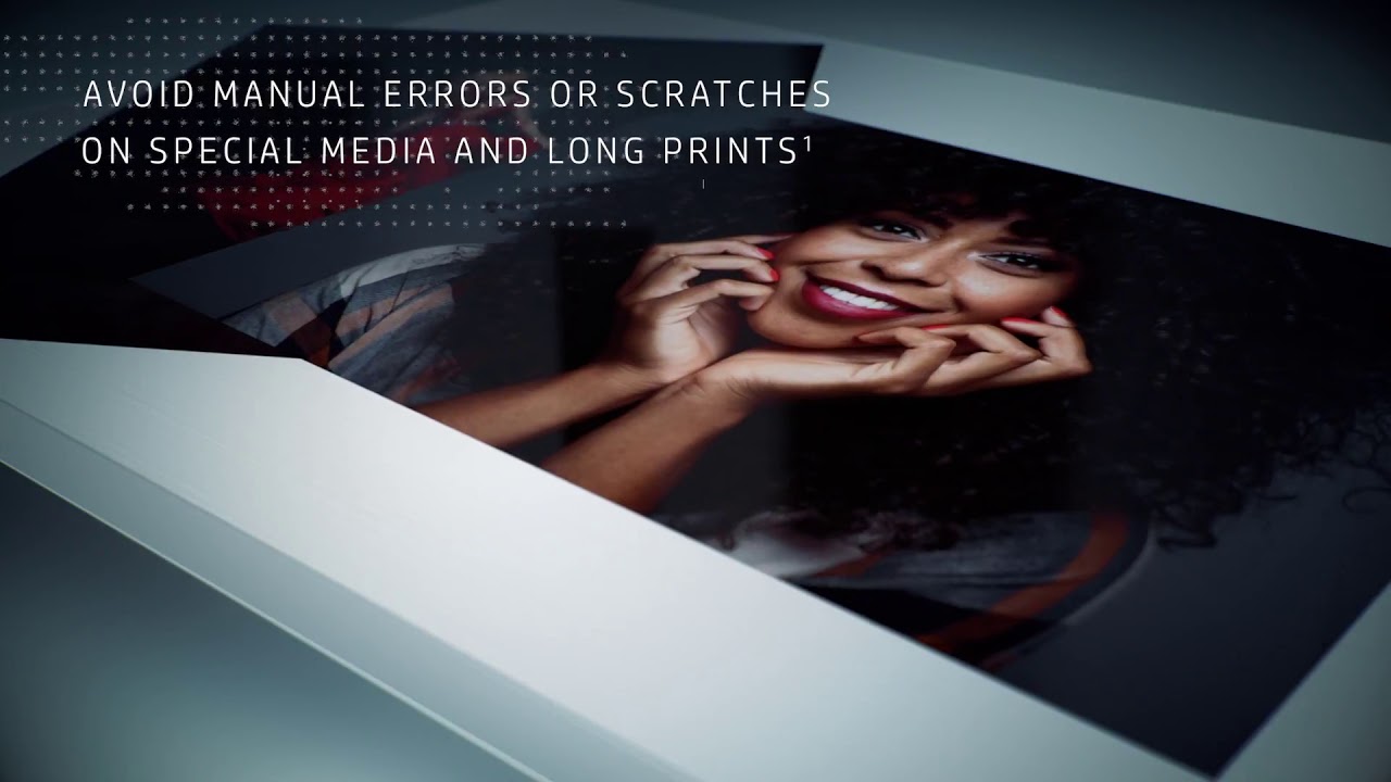 HP DesignJet Z6 And Z9⁺ 44 in PostScript Printer With V Trimmer &brvbar; V Trimmer Technology