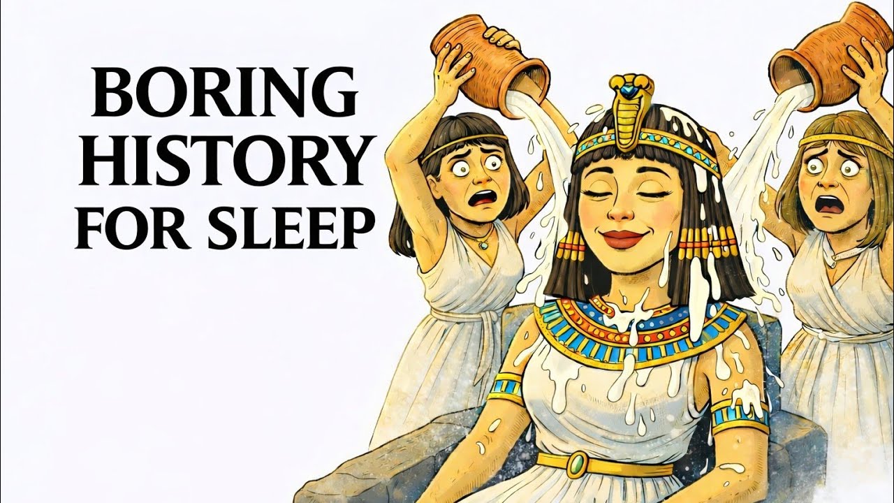 The Secret Life of Cleopatra (Calm Storytelling) | Boring History For Sleep  