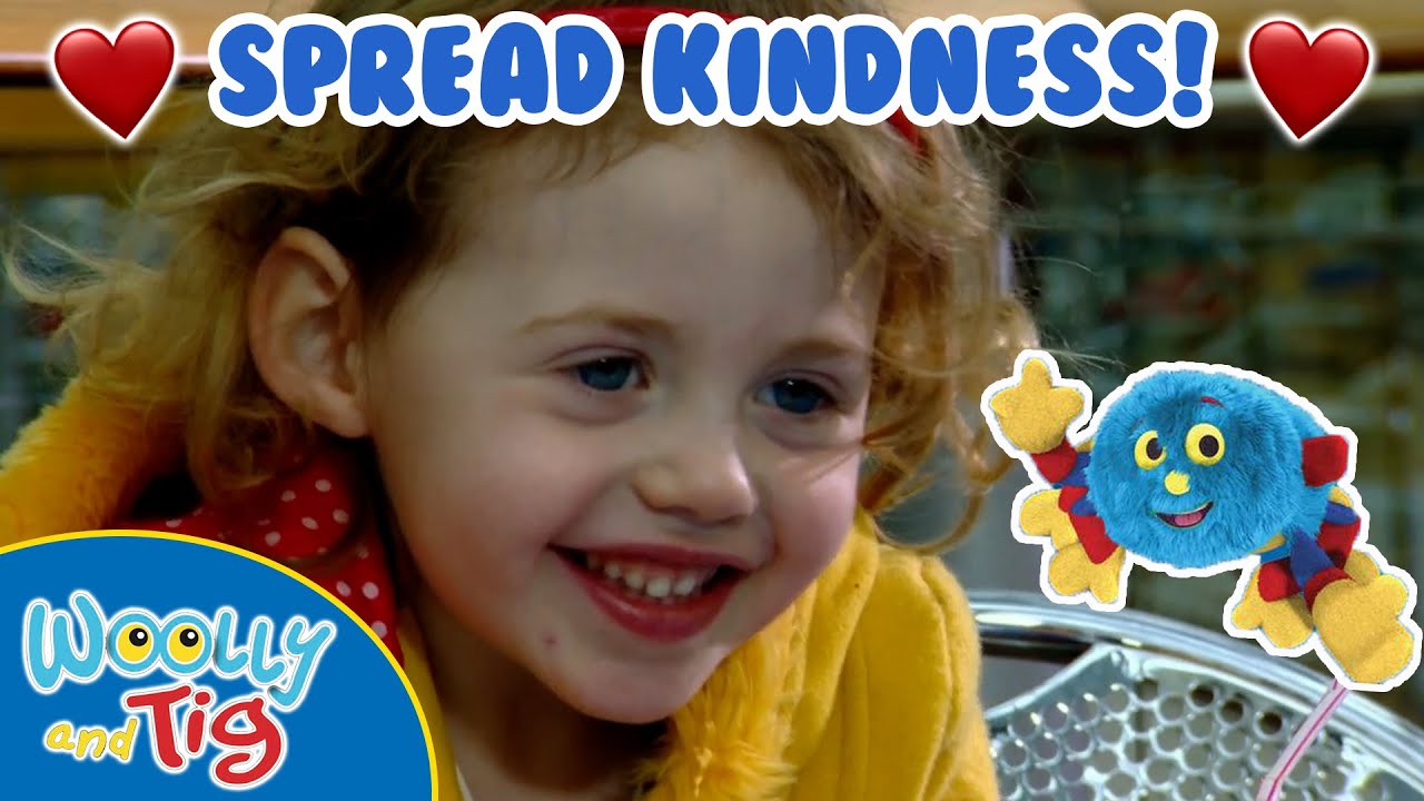 @WoollyandTigOfficial - 🥰 Spreading Kindness 🧡 | Anti-Bullying Month | TV Show for Kids | Toy Spider