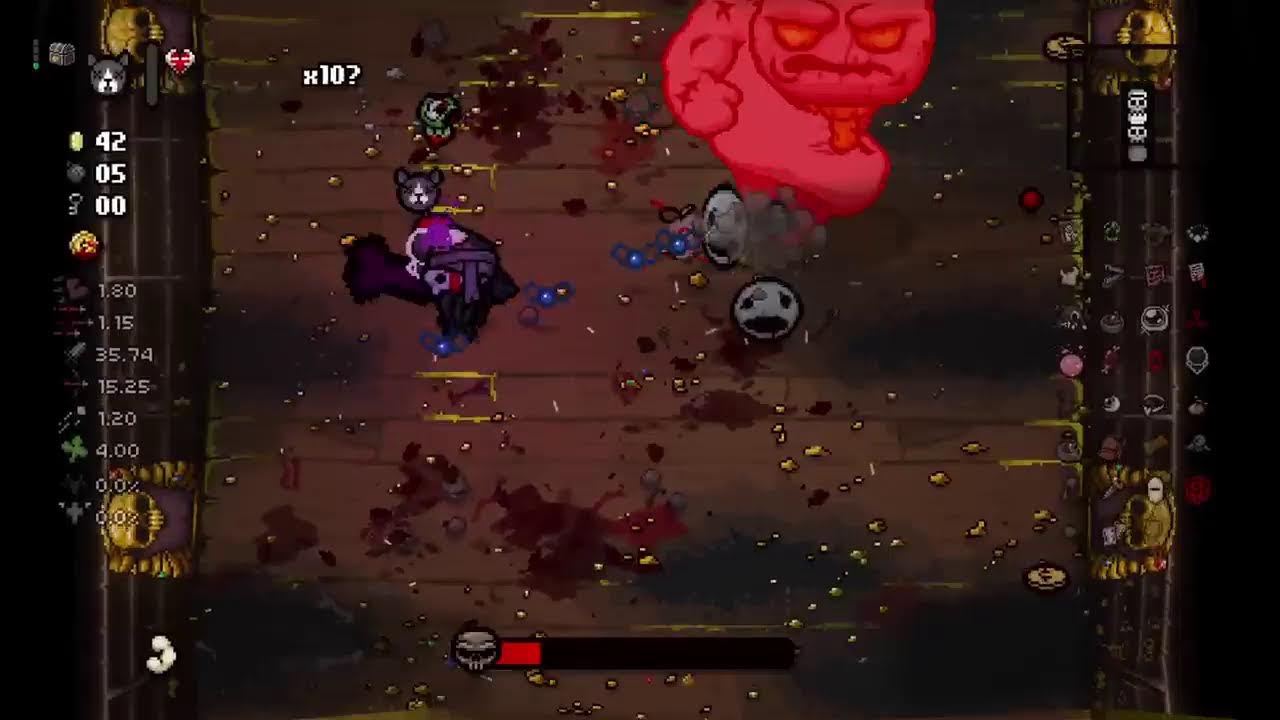 Furry plays the binding of isaac repentence