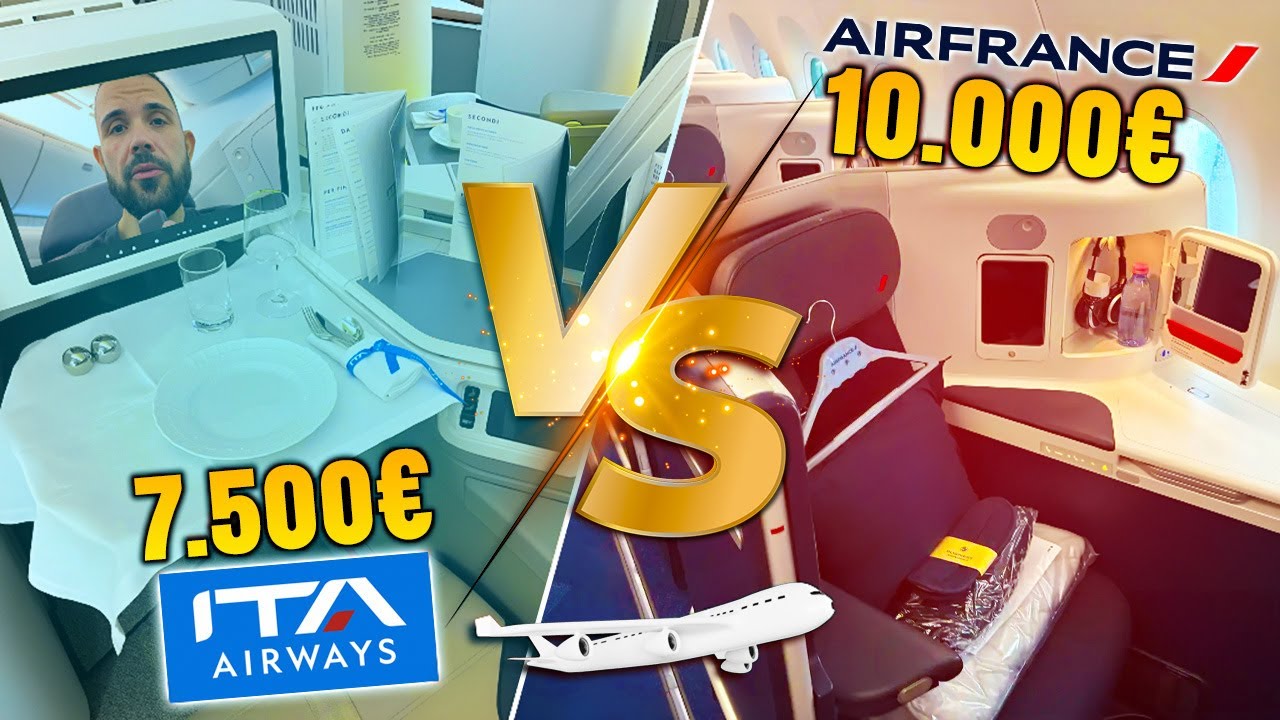 Volo con la Business Class di ITA Airways/AirFrance 17.500€ di volo