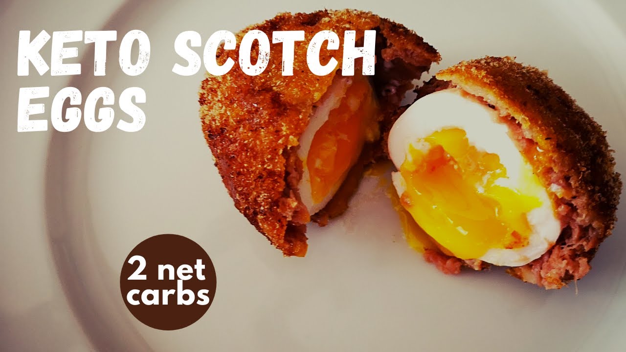 🥓🍓🥑 FLOURLESS KETO SCOTCH EGGS RECIPE| LOW-CARB | LCHF | GLUTEN FREE